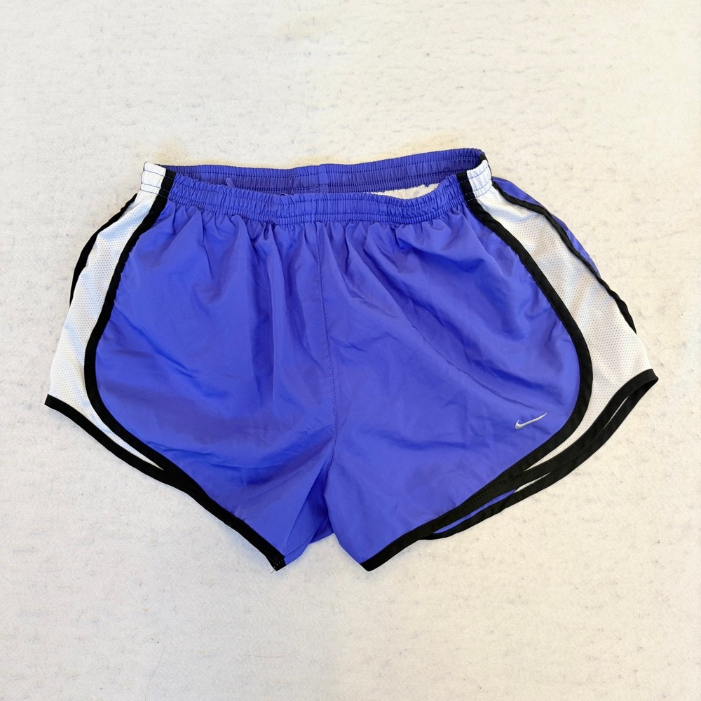 Nike Running Shorts Womens Medium Purple Fit Dry Athletic Gym Workout